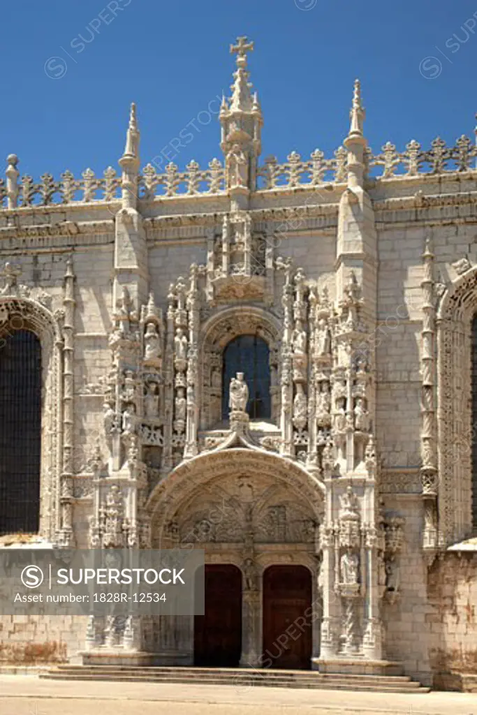 Jeronimo's Monastery, Belem, Lisbon, Portugal   