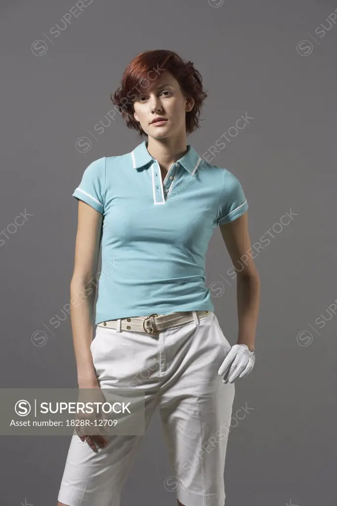 Portrait of Golfer   