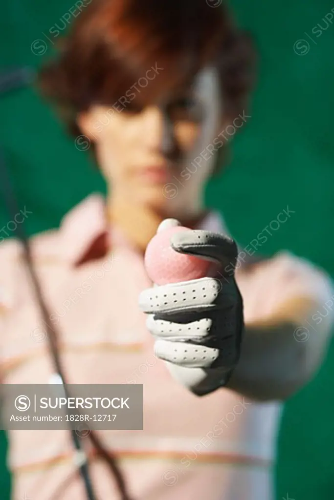 Portrait of Golfer   