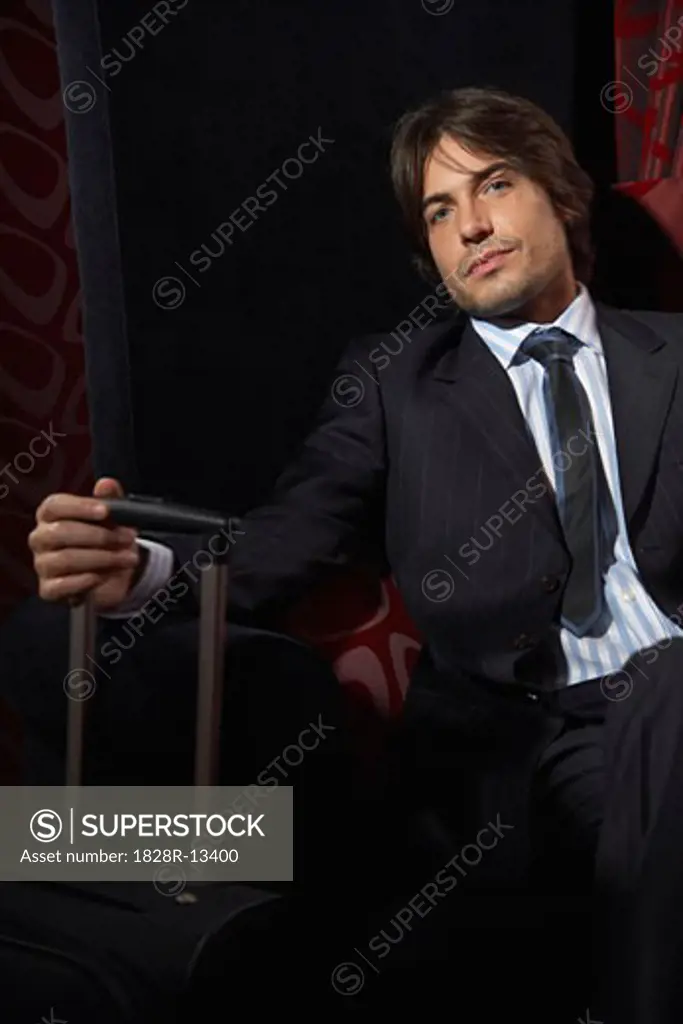 Businessman with Suitcase   