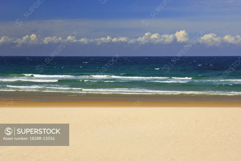 Surfer's Paradise Beach, Gold Coast, Queensland, Australia   