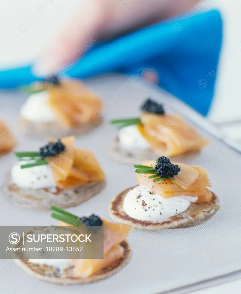 Smoked Salmon Hors d'oeuvres   