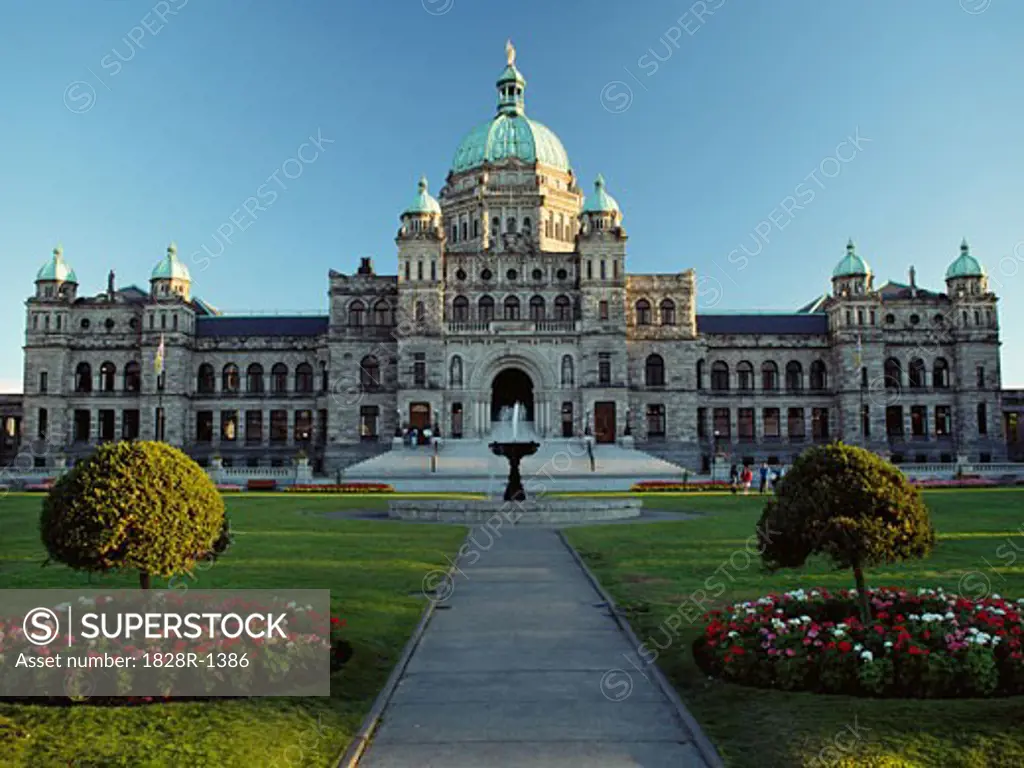 Parliament Building Victoria, British Columbia Canada   