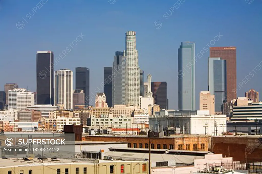 Skyline, Los Angeles, California, USA   