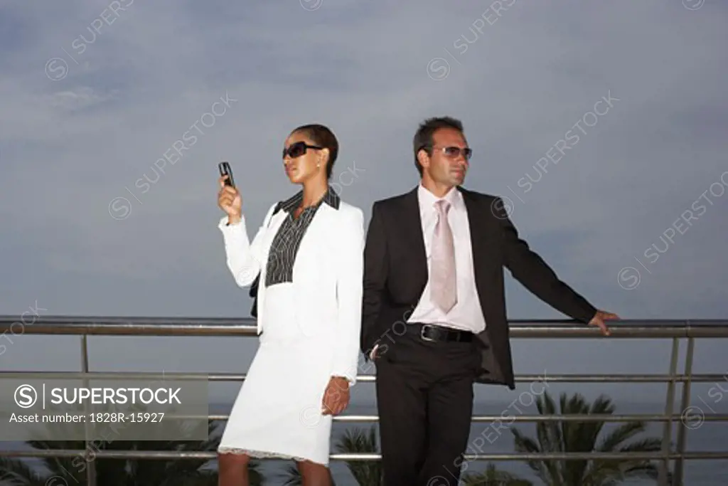 Businesspeople Outdoors   