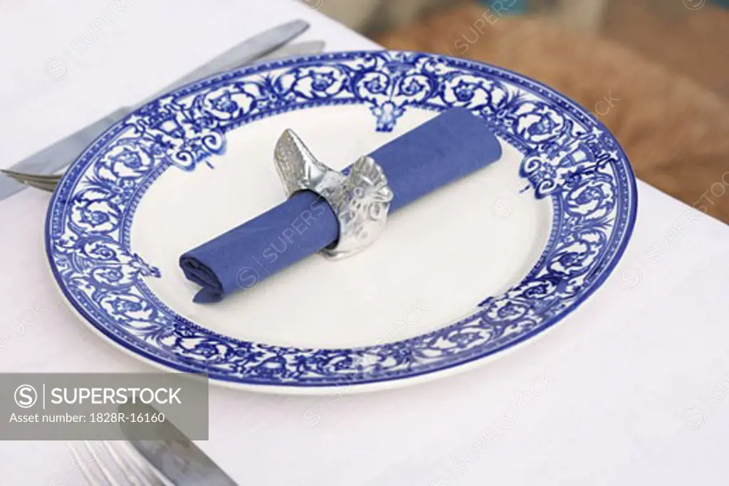 Close-up of Place Setting   
