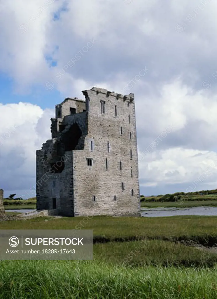 Carrigafoyle Castle, Ballylongford, Ireland   