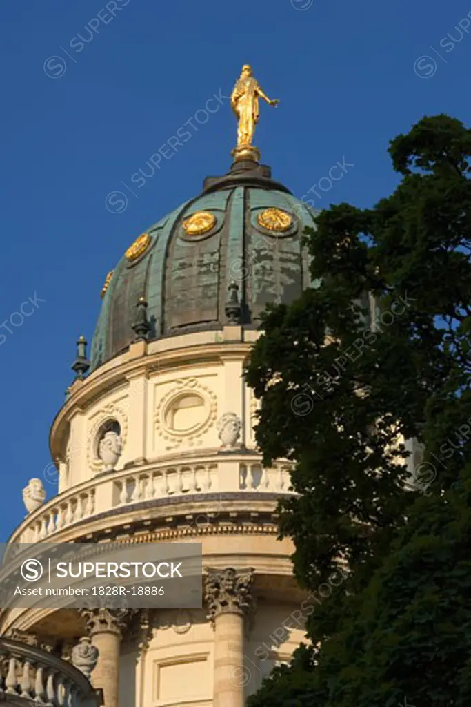 Dome of Deutscher Dom, Gendarmenmarkt, Berlin, Germany   