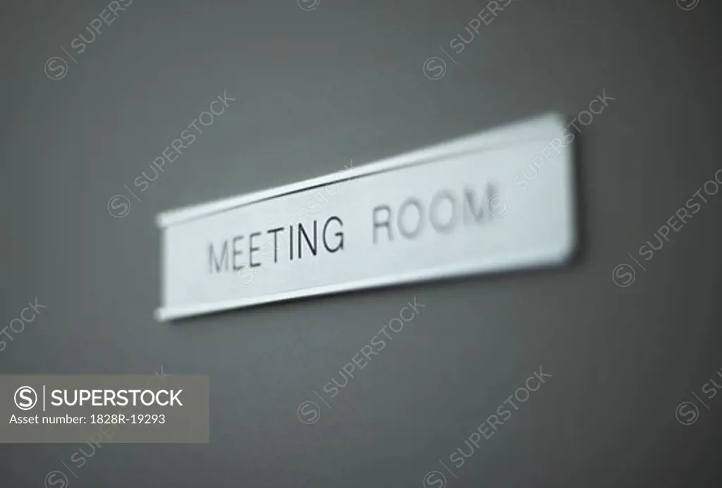 Meeting Room Sign   