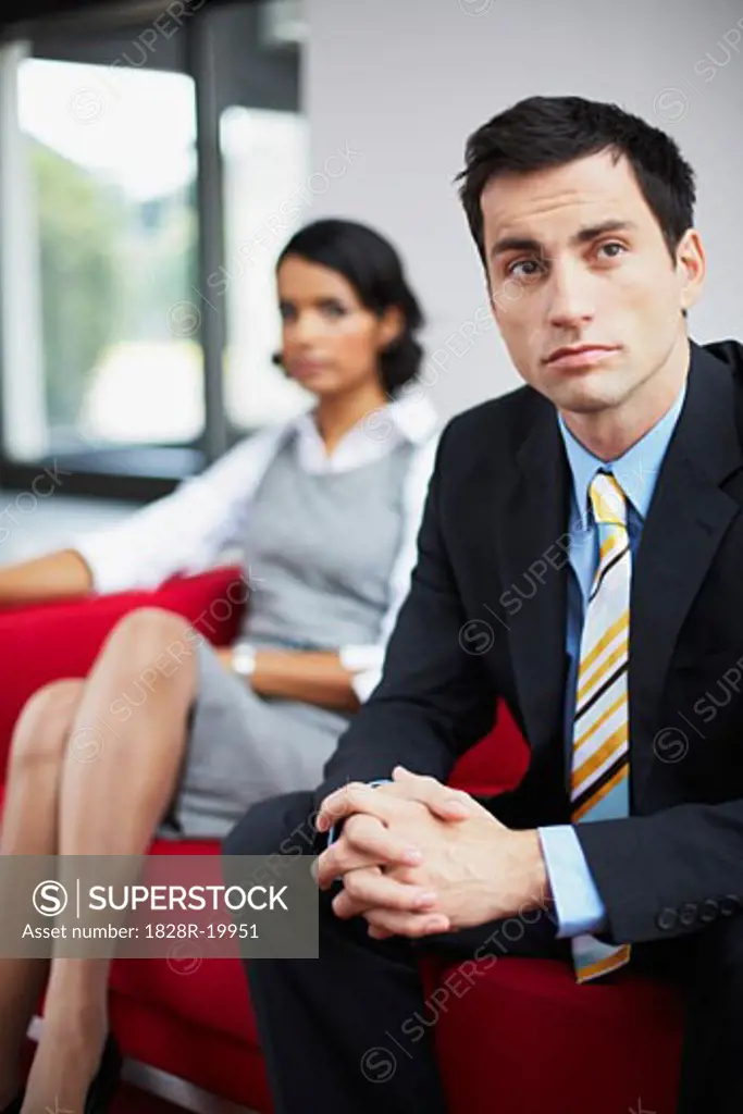 Business People in Waiting Room   