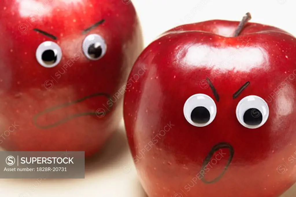 Two Angry Apples   
