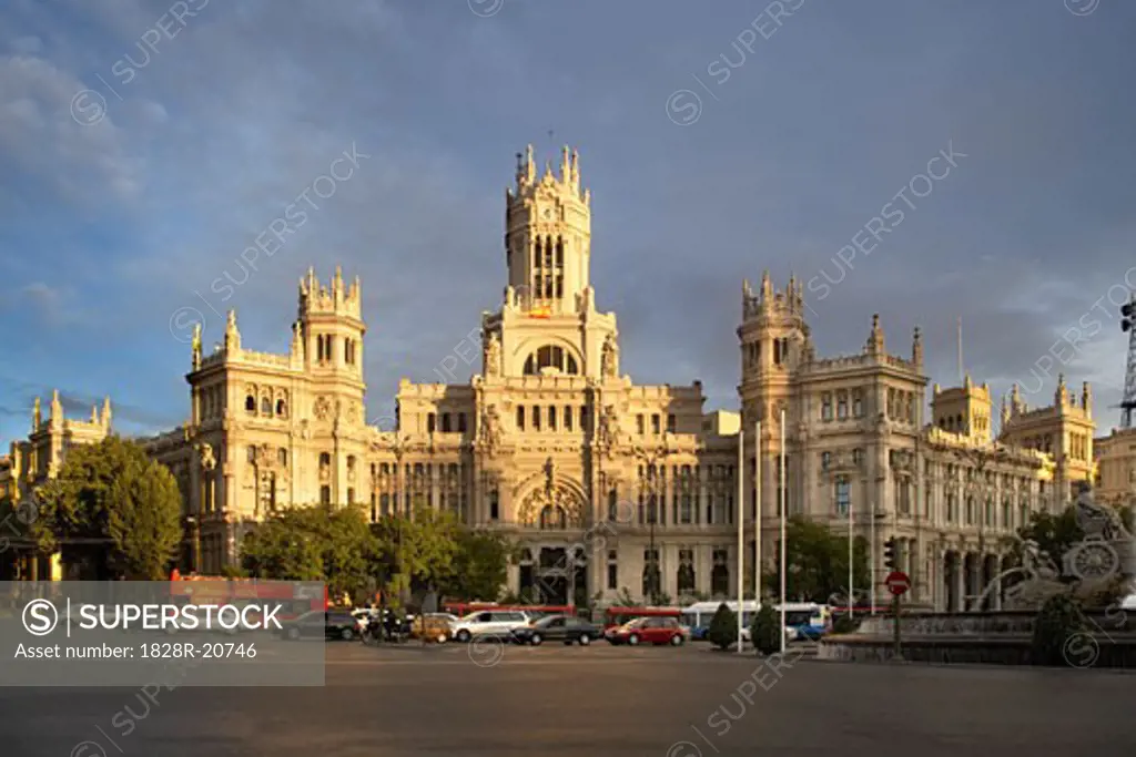 Palacio de Communicaciones, Plaza de Cibeles, Madrid, Spain   
