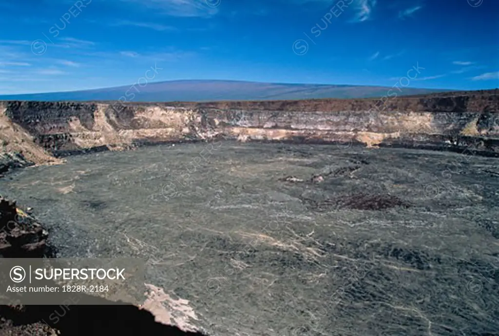 Kilauea Caldera Crater Hawaii Volcanoes National Park Hawaii, USA   