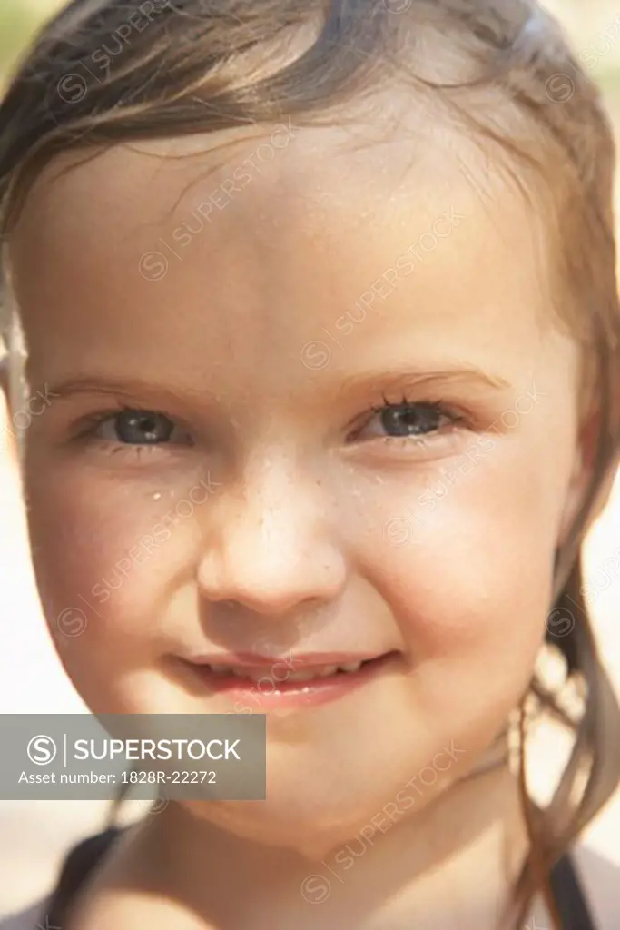 Portrait of Little Girl   
