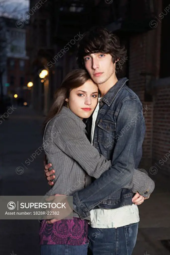 Portrait of Young Couple   