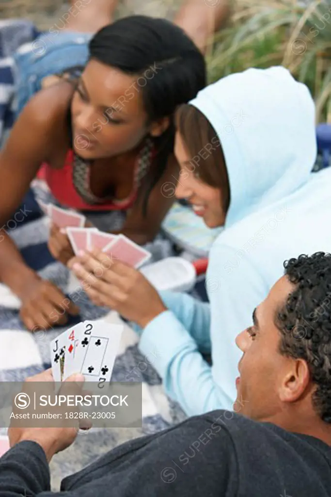 People Playing Cards   