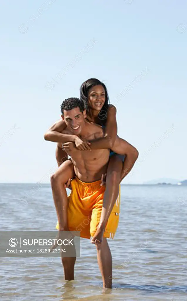 Couple at Beach   