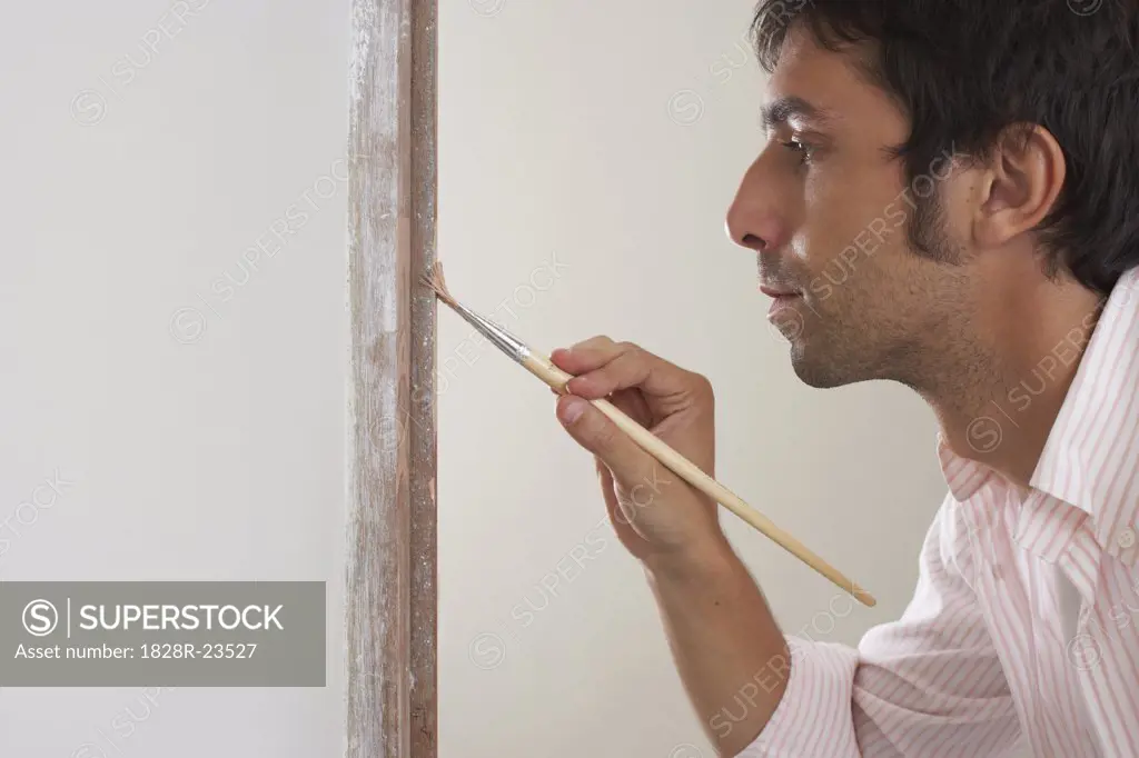 Man Painting   