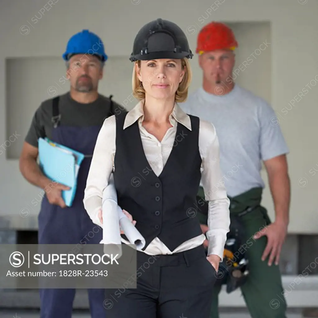 Portrait of Group of Contractors   