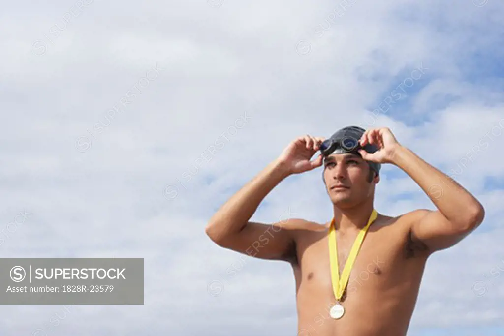 Male Swimmer   