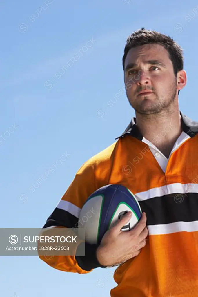 Portrait of Rugby Player   
