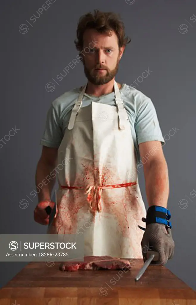 Portrait of Butcher   
