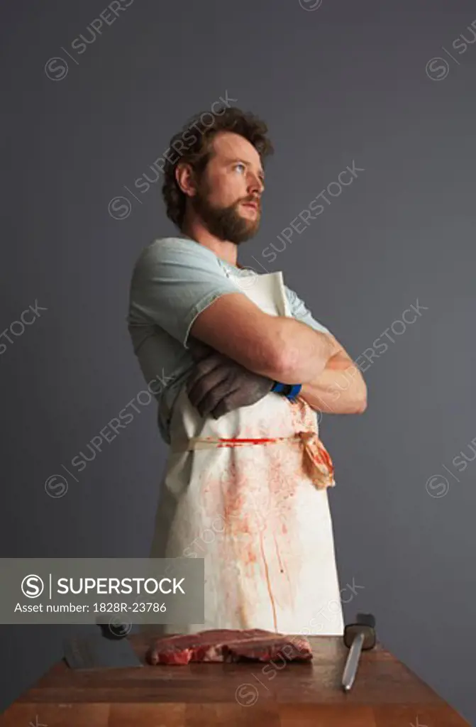Portrait of Butcher   