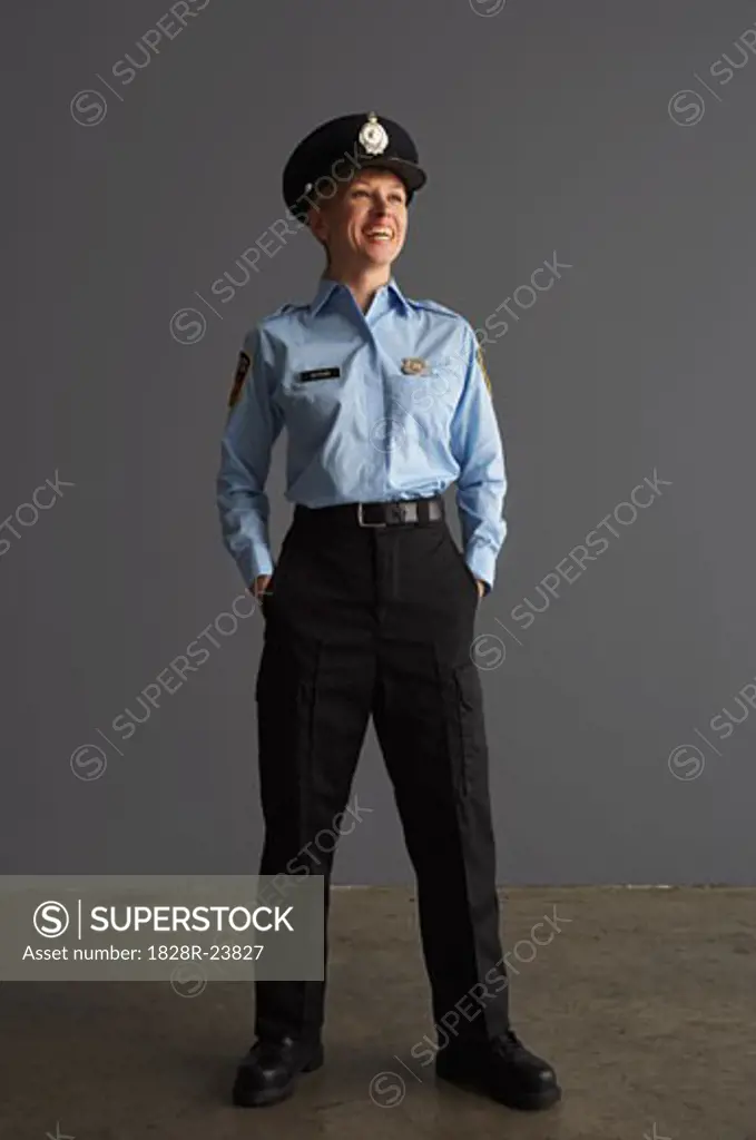 Portrait of Police Officer   