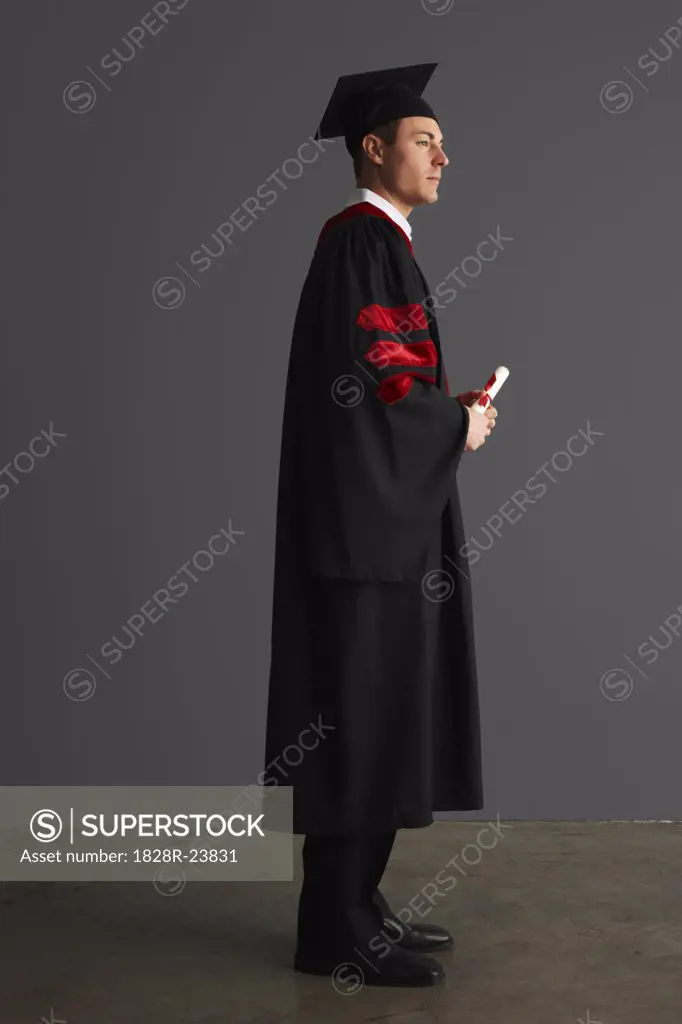 Portrait of University Graduate   