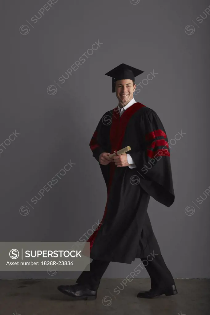 Portrait of University Graduate   
