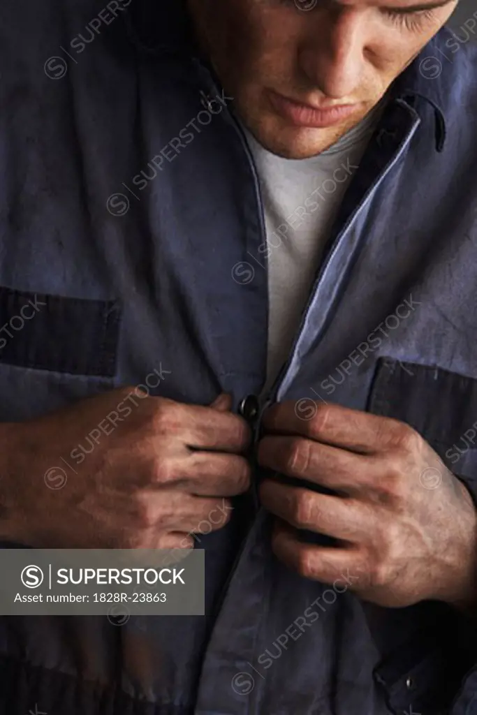 Man in Coveralls   