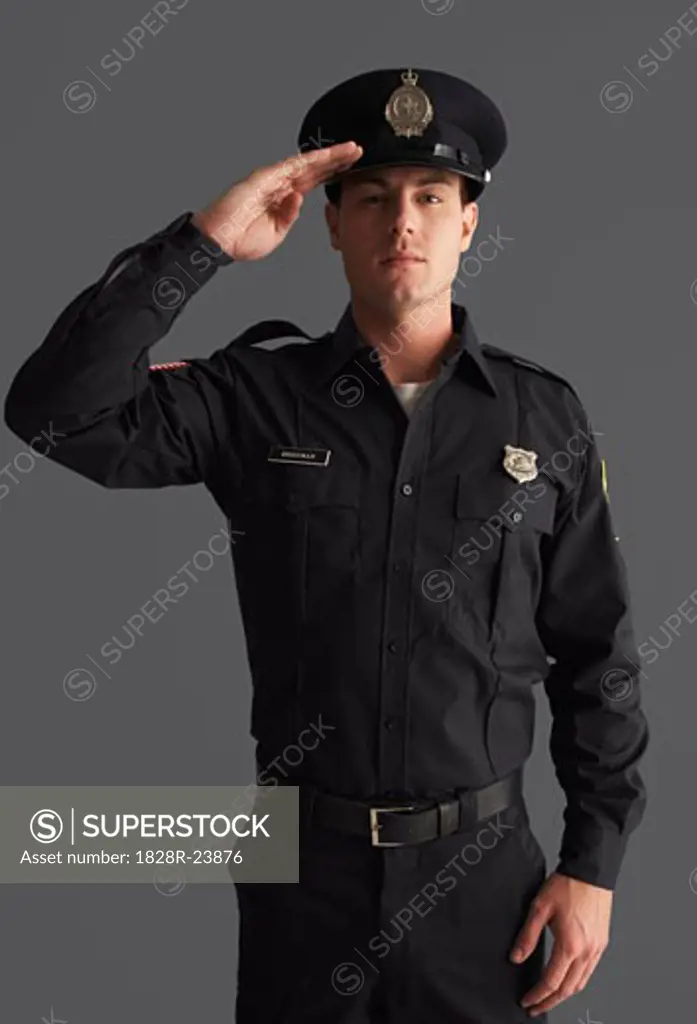 Portrait of Police Officer   