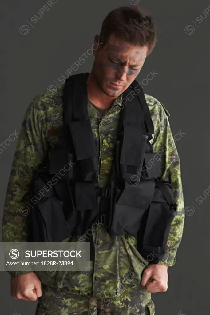 Portrait of Soldier   