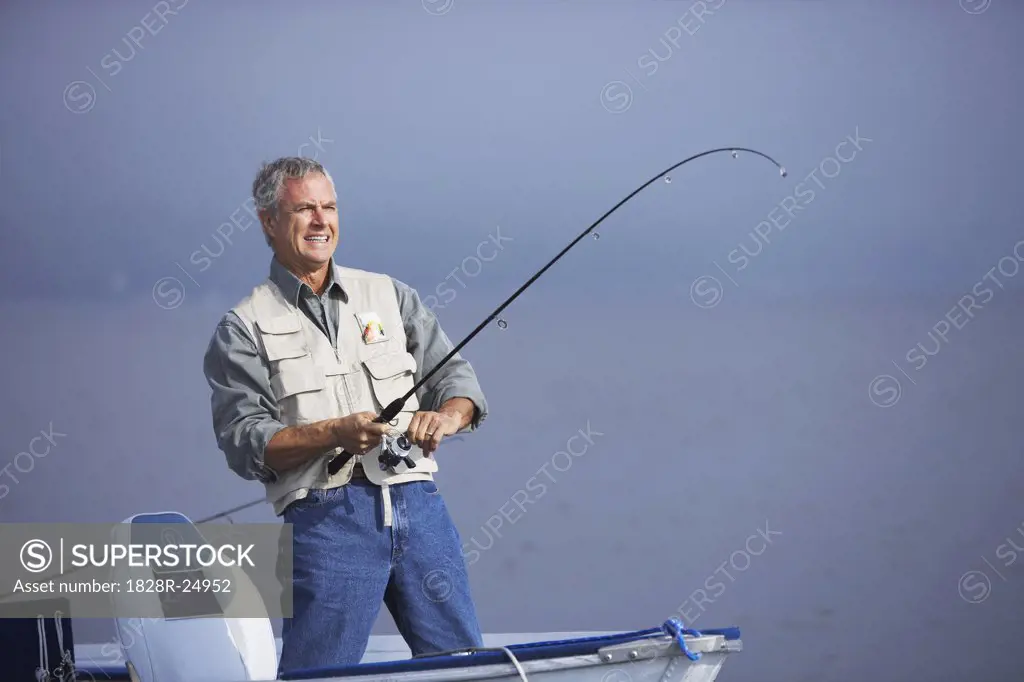Man Fishing   