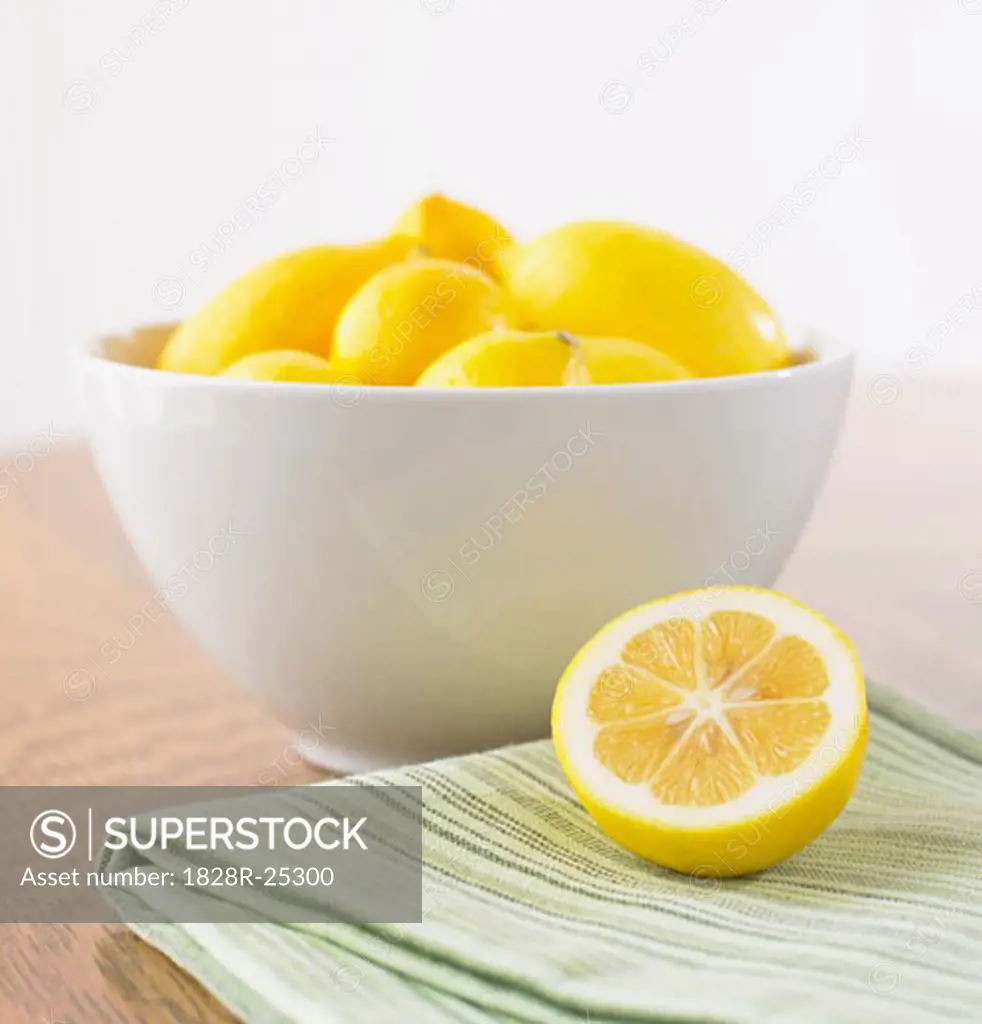 Bowl of Lemons   