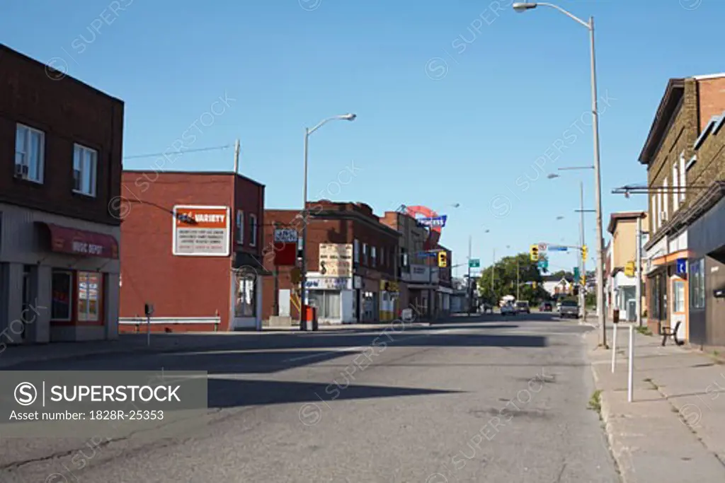Downtown Sault Sainte Marie, Ontario, Canada   