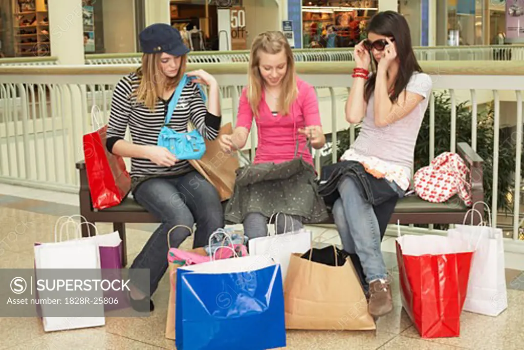 Teenagers Shopping   