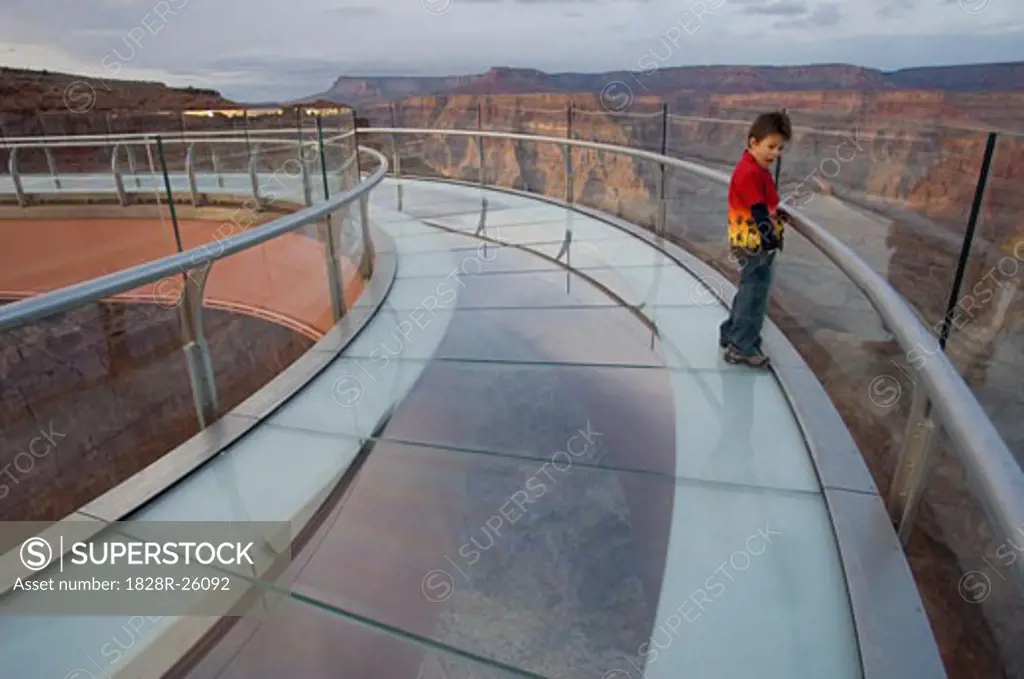 Skywalk, West Rim, Grand Canyon, Arizona, USA   