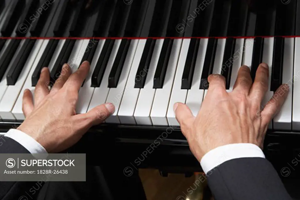 Man Playing Piano   