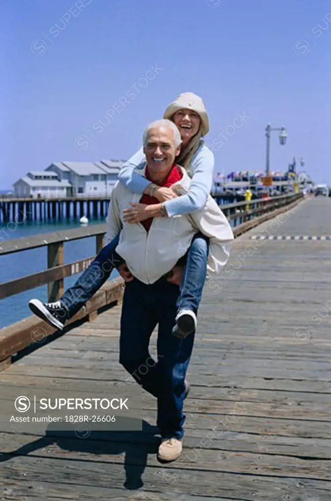 Couple on Wharf   
