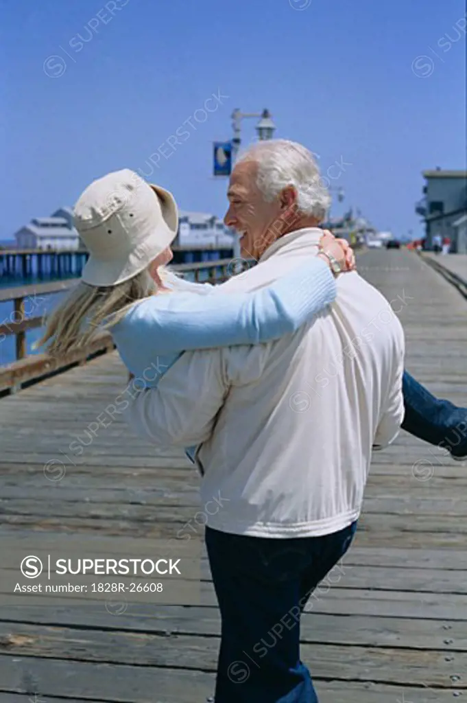 Couple on Wharf   