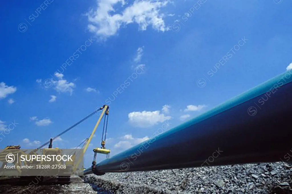 Contructing Natural Gas Pipeline   