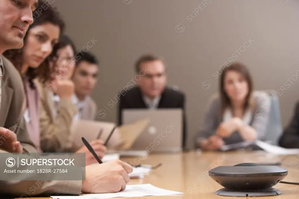 Business People at Meeting   