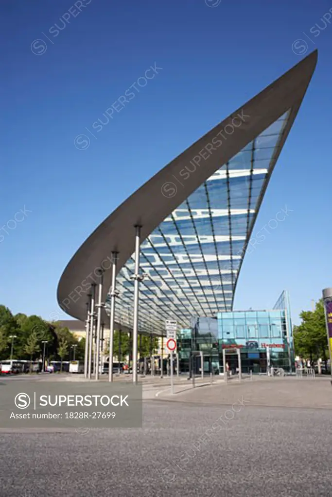 Bus Terminal, Hamburg, Germany   