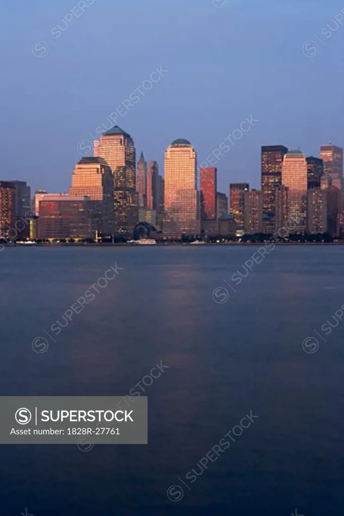Lower Manhattan Skyline, New York City, New York, USA   