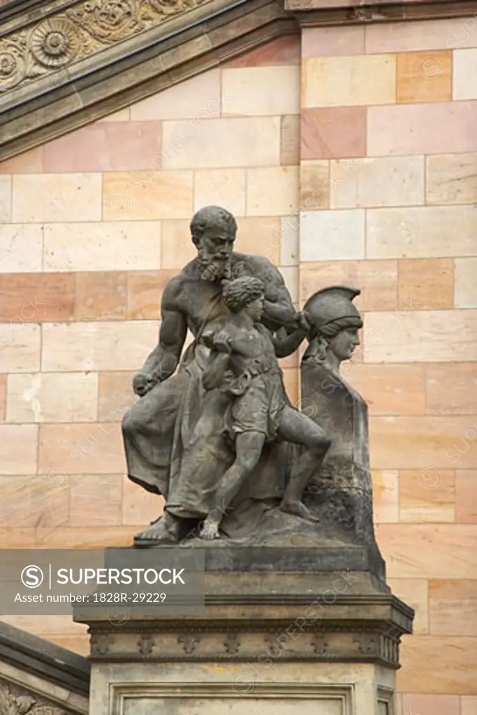 Statue, Berlin, Germany   