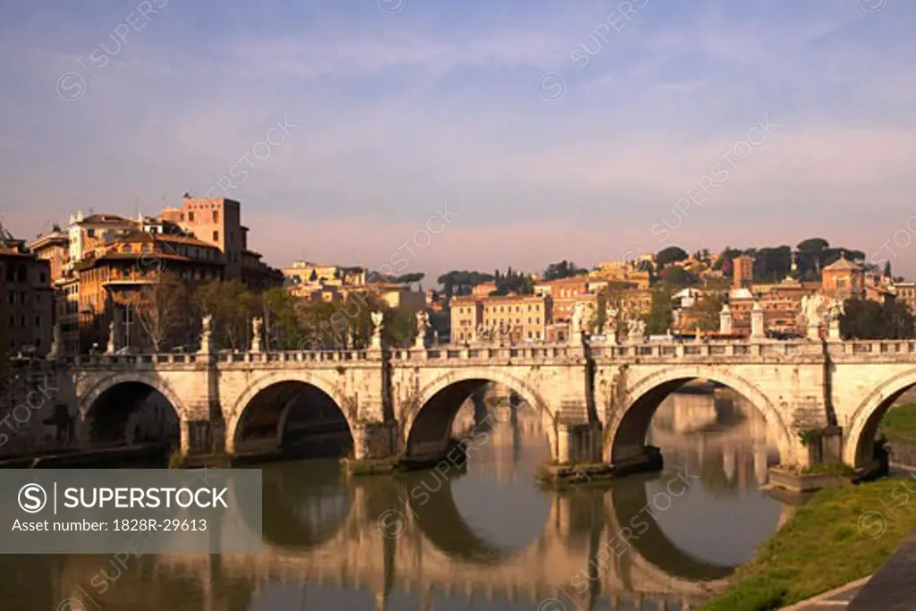 Ponte Sant'Angelo, Rome, Italy   