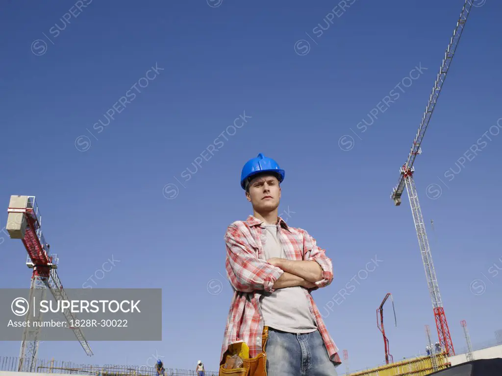 Portrait of Construction Worker   