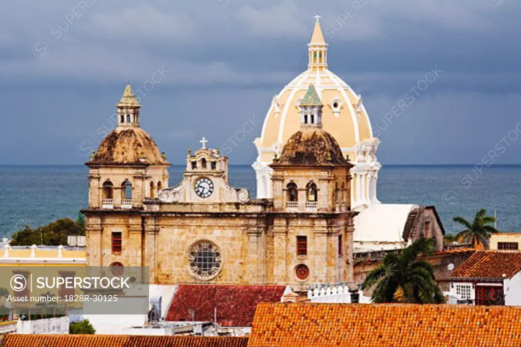 Iglesia de San Pedro Claver, Cartagena, Colombia   