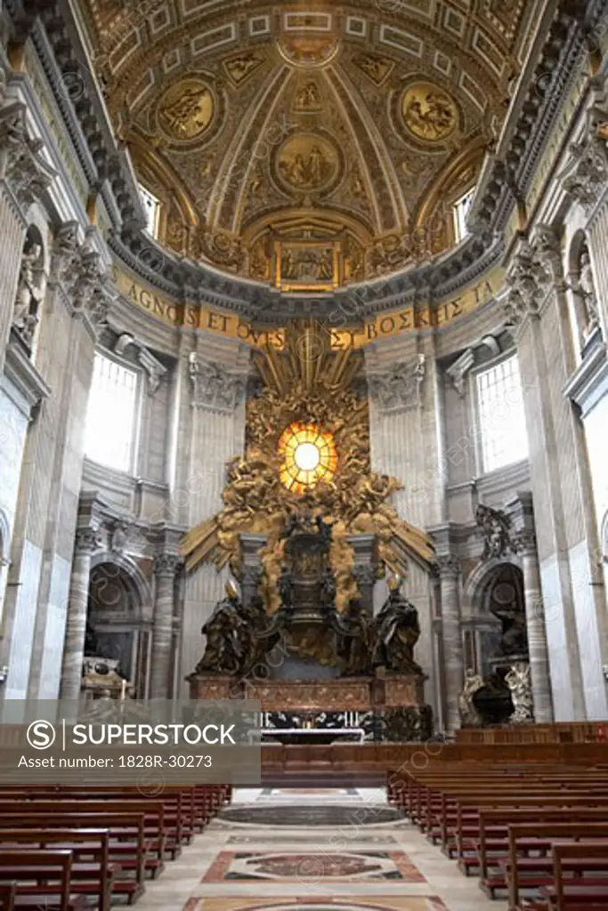 St. Peters Basilica, Rome, Italy   